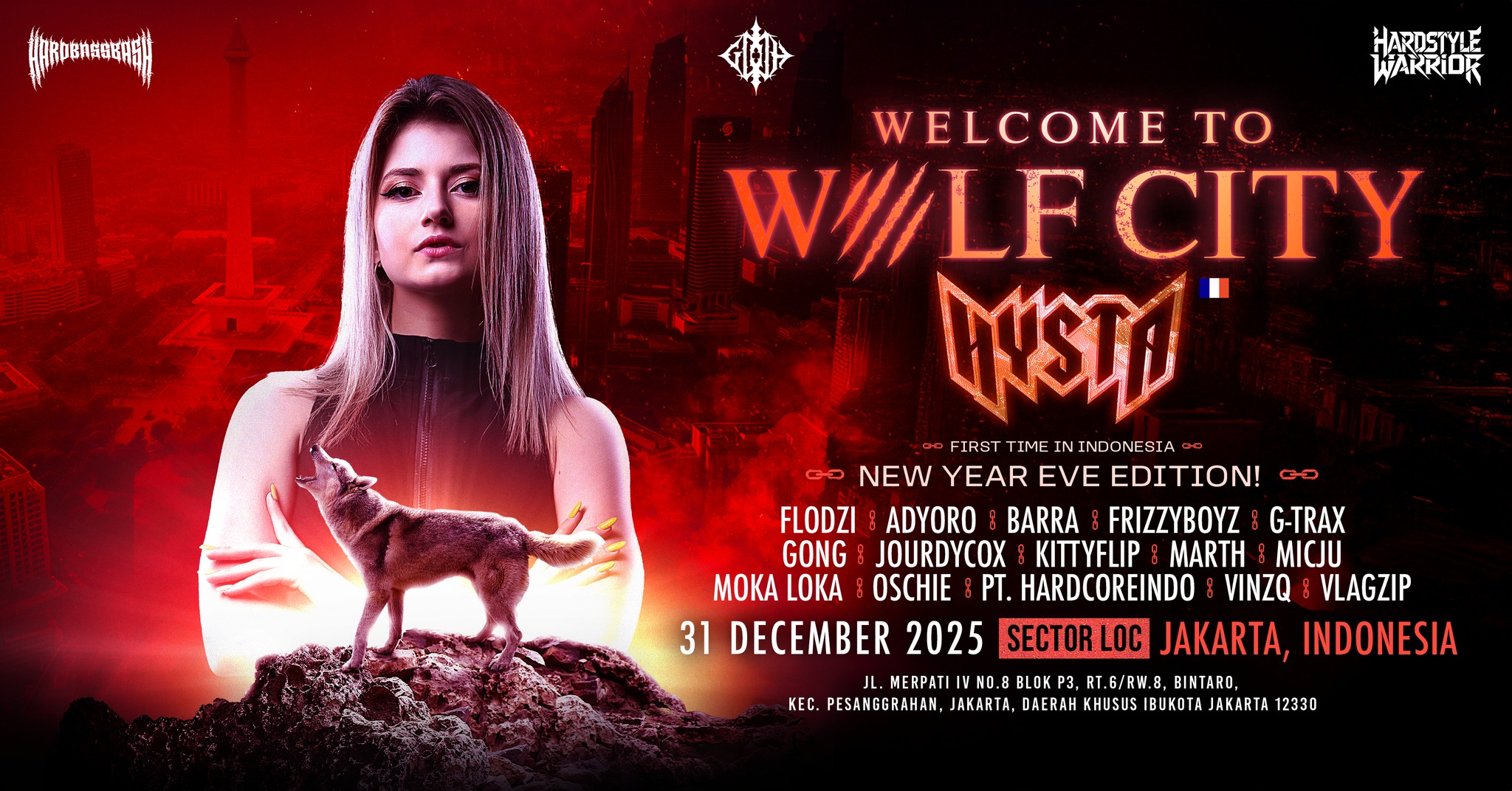 Welcome To Wolf City Indonesia - NYE 2025/2026