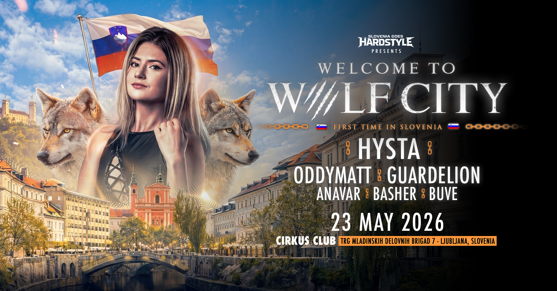 Wolf City Ljubljana Slovenia