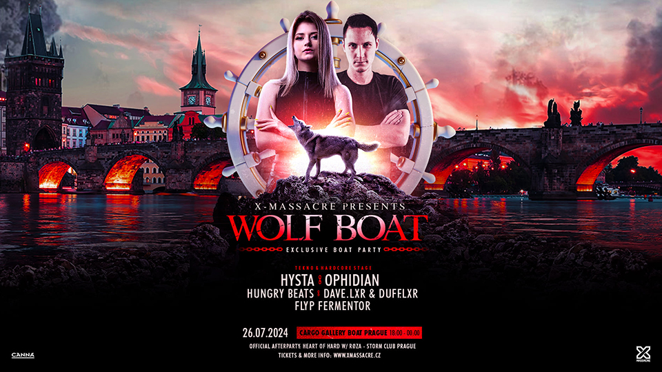 Hysta Welcome To Wolf City WOLF BOAT 26 July 2024 Prague Czech Republic