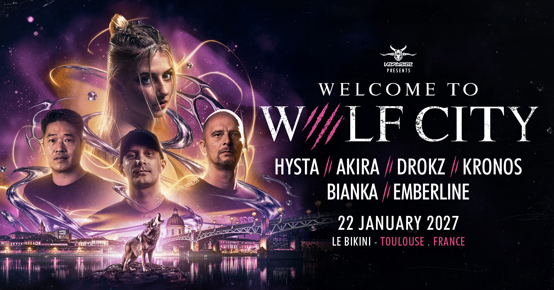 Wolf City 4 Welcome To Wolf City - 22 January 2027 (Toulouse, France)